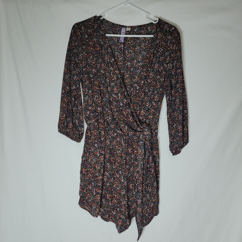 Alya Multicolor Floral Romper